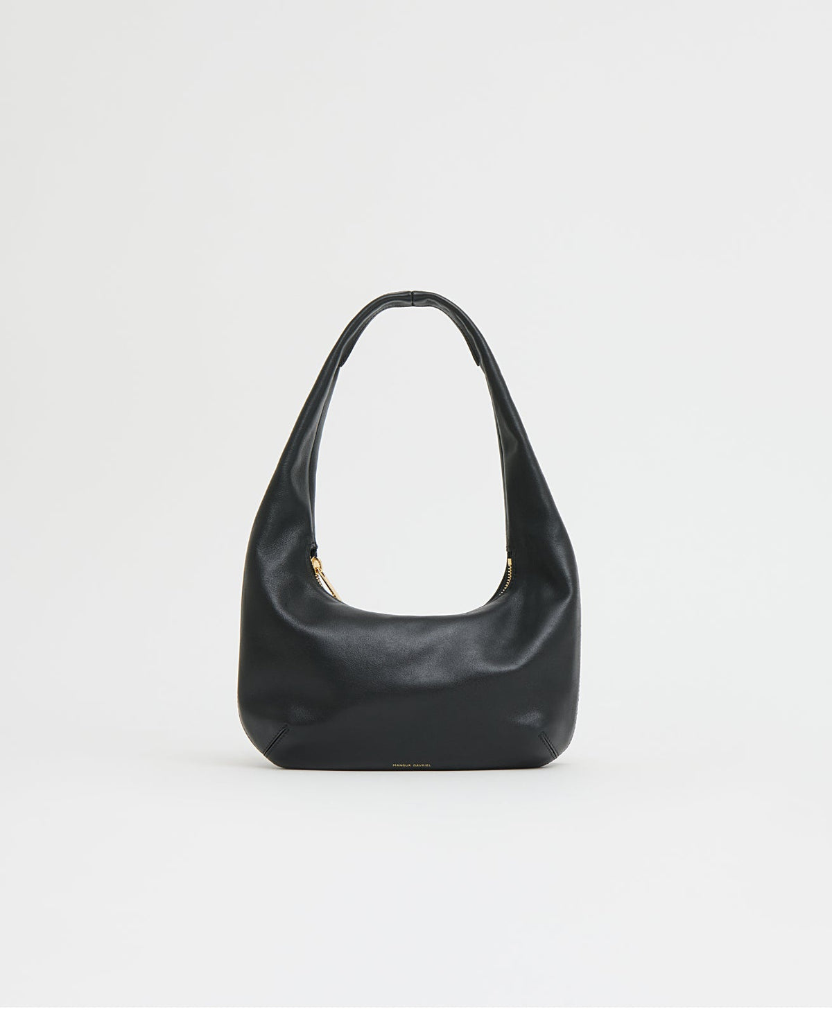 Mansur Gavriel Mini Gnocchi Bag in smooth calf leather - Black