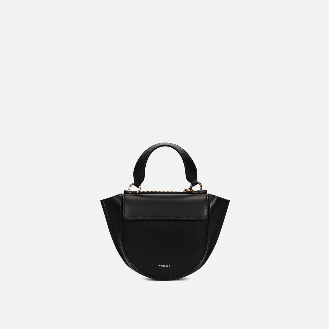 Wandler Hortensia Bag Piccola in Italian calf leather - Black