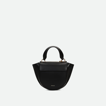 Wandler Hortensia Bag Piccola in Italian calf leather - Black