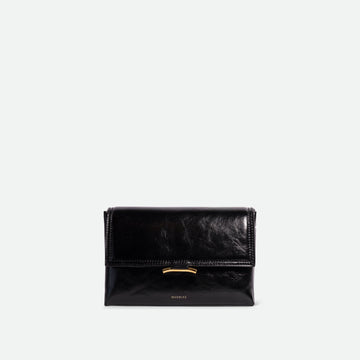Wandler Ida Trio Bag in calf leather - Black Glaze