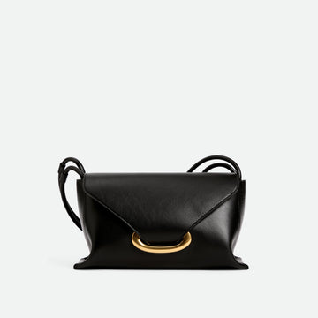 Wandler Veneto Shoulder Bag in Italian calf leather - Black
