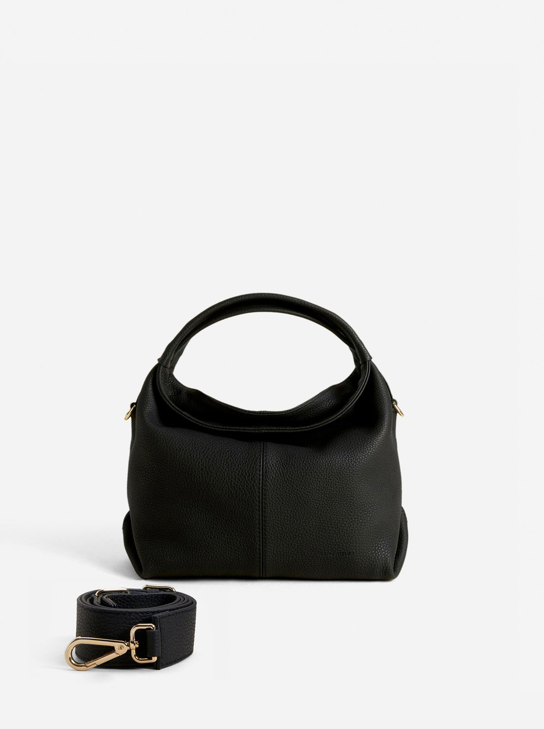 MANU Atelier Mini Gala Top-Handle Crossbody Bag - Black