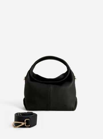 MANU Atelier Mini Gala Top-Handle Crossbody Bag - Black