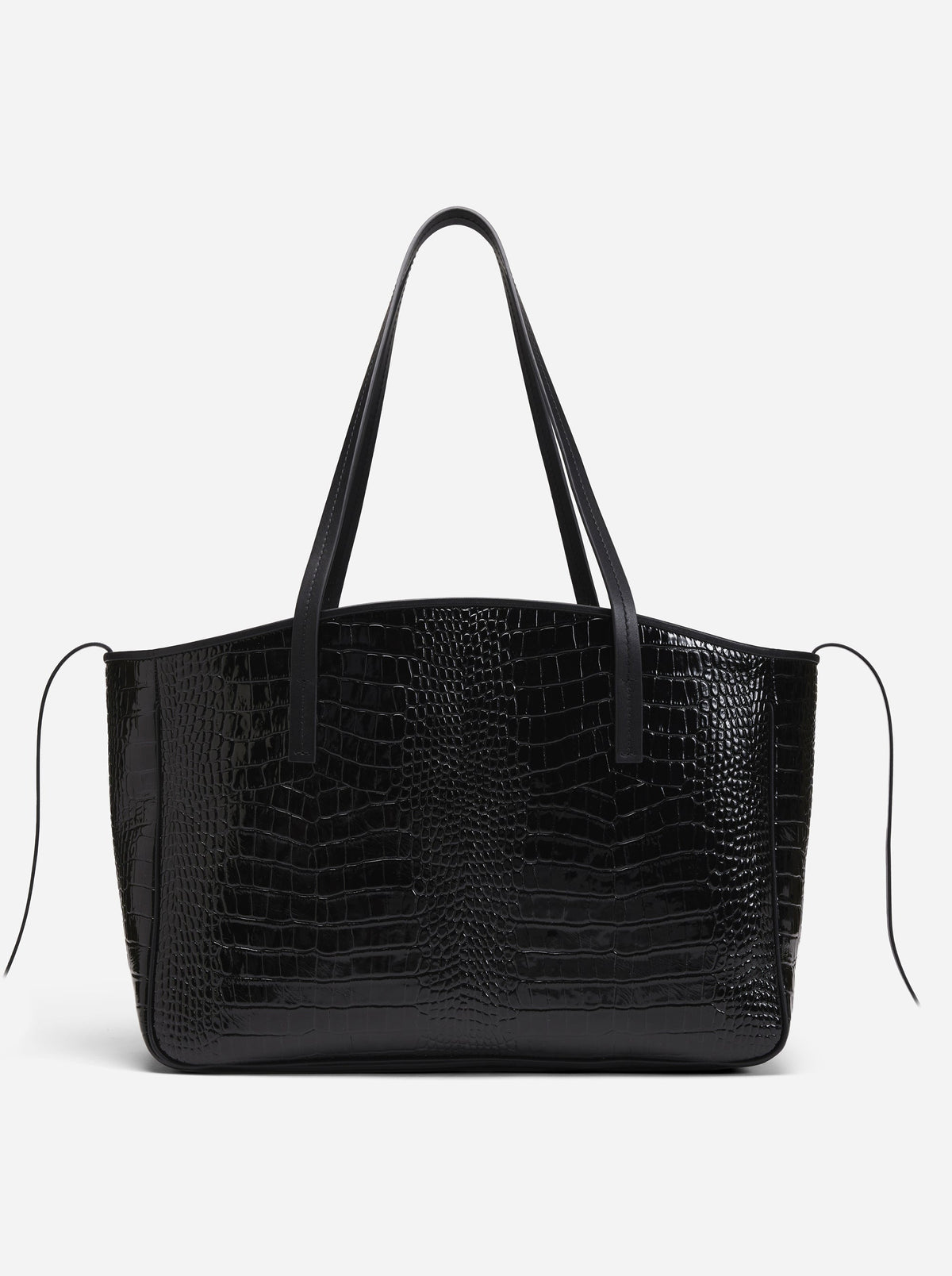 MANU Atelier XL du Jour Tote Bag - Black Croc