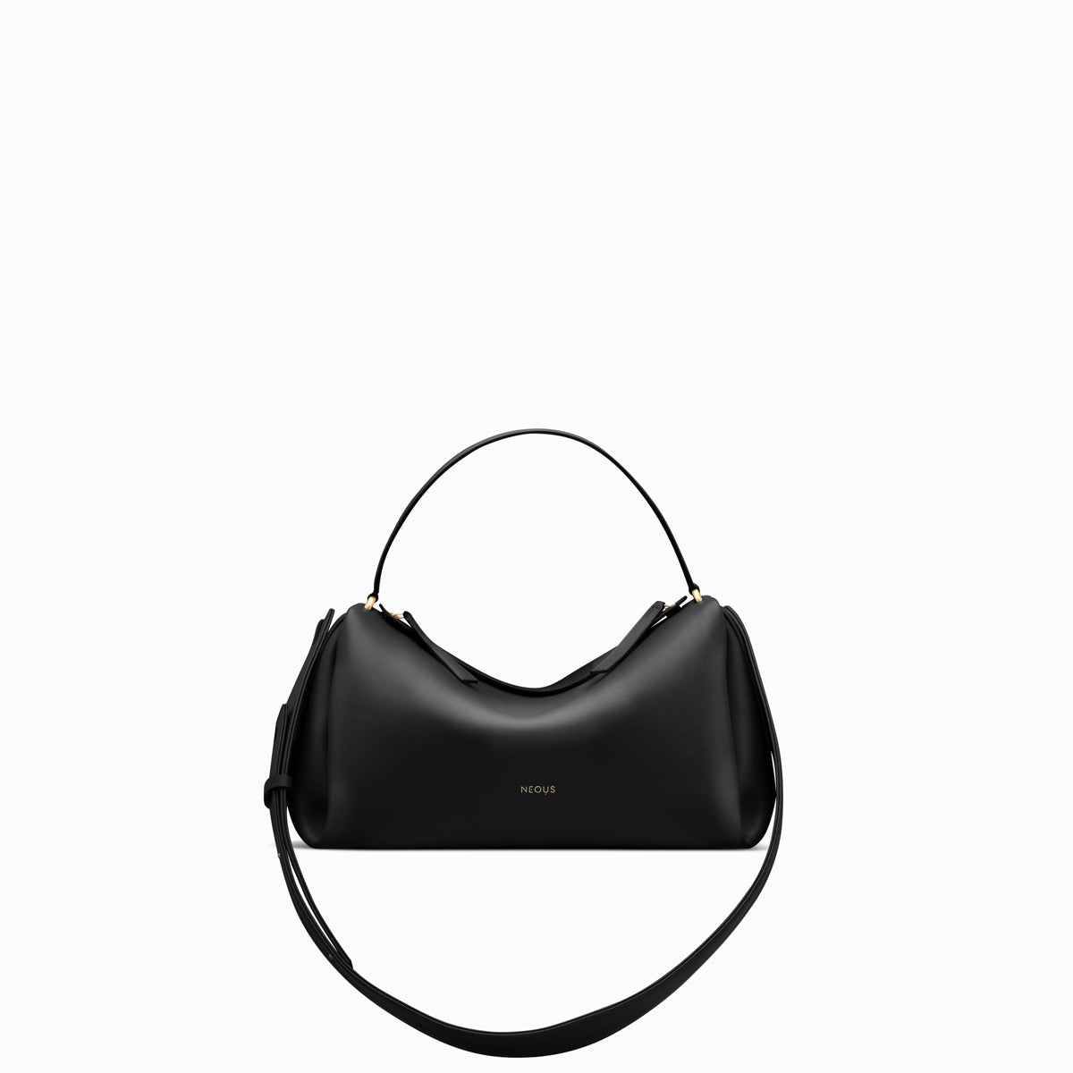 NEOUS Scorpius Leather Top-Handle Bag - Black